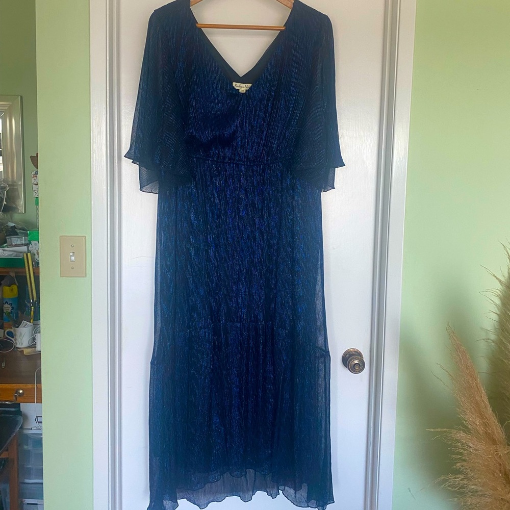 Lovely new tiered v neck long dress